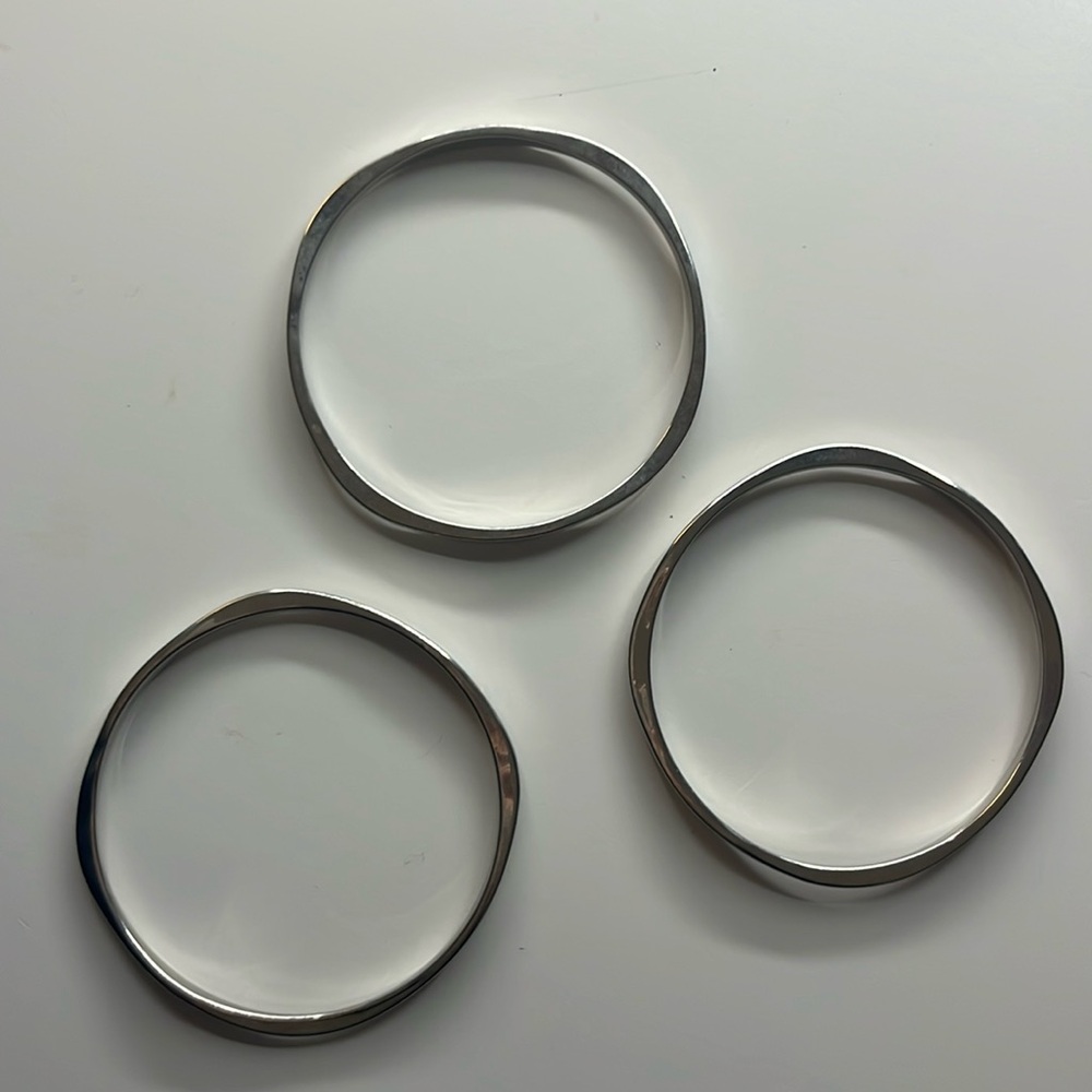 Silver bracelets!